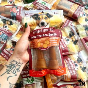 تشویقی سگ اسمارت بونز با طعم سیب زمینی شیرین | Smart Bones Sweet Potatos