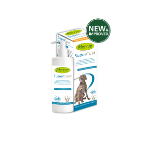 مکمل درمانی و تقویتی پوست و مو سگ SuperCoat - 150 MLبرند Mervue