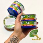 کنسرو گربه عقیم شده N&D با گوشت مرغ و انار | 70 گرم