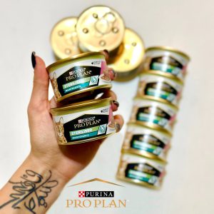 کنسرو گربه عقیم شده پروپلن با ماهی سالمون و تن | 85 گرم | PRO PLAN® STERILISED