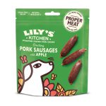 تشویقی سگ لیلیز کیچن | سوسیس خوک با سیب | طبیعی و بدون غلات | LILIY's KITCHEN Sausages