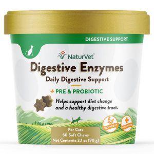 مکمل تقویت گوارش و پروبیوتیک گربه NaturVet | پترینا