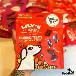 تشویقی آموزشی سگ لیلیز کیچن با مرغ و بیف | طبیعی و بدون غلات | LILIY's KITCHEN Training Treats
