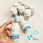 مکمل VetoSkin تقویت کننده پوست و مو سگ و گربه از برند VetExpert