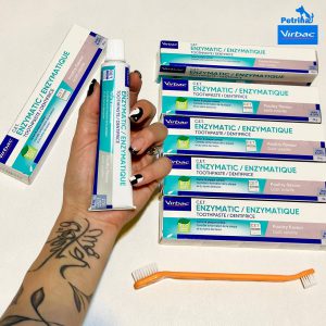 محصولات ویژه و خاص 7 خمیر دندان آنزیمی سگ و گربه ویربک | Virbac C.E.T.® Enzymatic Toothpastes Virbac C.E.T.® Enzymatic Toothpastes for Dogs and Cats در پتشاپ پترینا