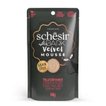 SCHESIR After Dark Chicken With Beef in mousse 80g for adults Cats