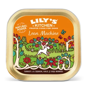 کنسرو سگ لیلیز کیچن | بدون غلات با گوشت بوقلمون و سبزیجات | مناسب تمام نژادها | Lily's Kitchen Lean Machine