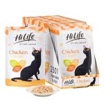 پوچ گربه Hi Life فیله مرغ | 100% طبیعی HiLife Adult Cat Chicken Recipes in Jelly 50g Pouches