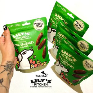 تشویقی سگ لیلیز کیچن | سوسیس خوک با سیب | طبیعی و بدون غلات | LILIY's KITCHEN Sausages LILIY's KITCHEN Cracking Pork with Apple Sausages