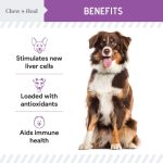 مکمل طبیعی تقویت کبد سگ برند Chew + Heal