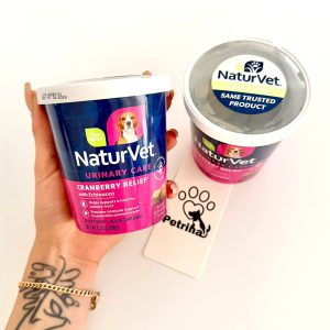 مکمل سگ NaturVet® Cranberry Relief سلامت مثانه و مجاری ادراری | 100% طبیعی | 60 عدد NaturVet® Cranberry Relief® Dog Urinary Soft Chews