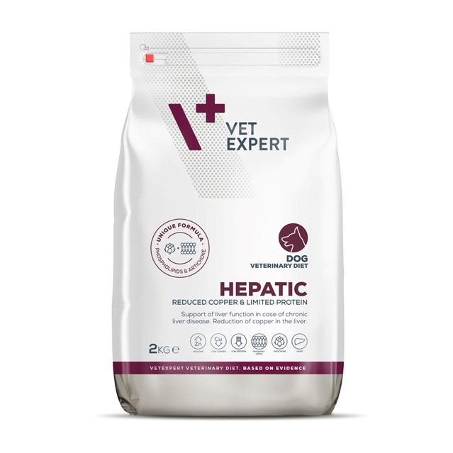 Vet Expert HEPATIC DRY غذای خشک درمانی هپاتیک سگ برند VetExpert | مراقبت از کبد (2 کیلو)