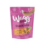 تشویقی سگ (آموزشی) برند Wagg | گوشت گاو و پنیر Wagg Steaklets Steak Bites with Beef & Cheese