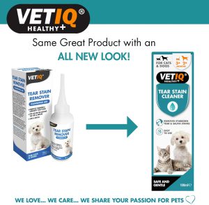 پاک کننده لکه اشک سگ و گربه وت آی کیو (محلول) | VetIQ® Tear Stain Remover
