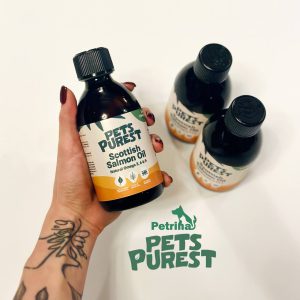 روغن سالمون اسکاتلندی سگ و گربه 100% طبیعی برند انگلیسی Pets Purest