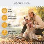 روغن سالمون نروژی سگ (آمریکایی) | 236 میلی‌لیتر | Chew + Heal