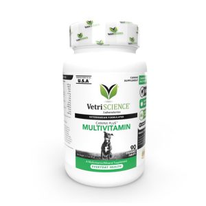 مولتی ویتامین سگ برند وتری ساینس (آمریکایی) | 90 عدد VetriScience® Canine Plus™ Multivitamin for Dogs - Chewable Tablet
