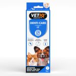 پکیج خمیردندان و مسواک سگ و گربه برند VETIQ | (خمیر دندان + 2 مسواک) VETIQ® Denti-Care Kit For Cats & Dogs