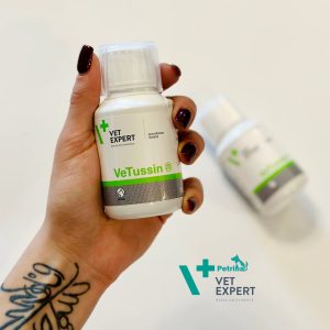 مکمل درمانی دستگاه تنفسی و ریه سگ Vetussin برند VetExpert Vetussin VetExpert