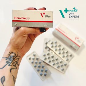 HEMOVET VetExpert مکمل خونساز سگ HEMOVET برند VetExpert | تولید هموگلوبین
