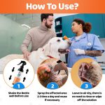 اسپری تمیزکننده، ترمیم کننده پنجه و بینی سگ برند OUR DOGS LIFE | از بین برنده باکتری و میکروب OUR DOGS LIFE Dog Paw & Nose Cleaner Spray