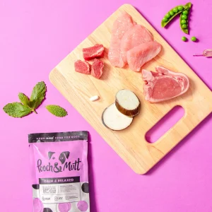 غذای تر آرامش‌بخش سگ Pooch & Mutt | گوشت بره، گوساله، بوقلمون | 150 گرم Pooch & Mutt Calm & Relaxed Complete Wet Food