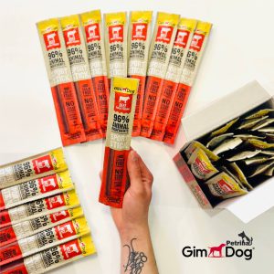 تشویقی سگ جیم داگ گوشت گاو | SPORT STICK Gim Dog SPORT STICK POLLO 12G
