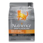 غذای گربه نوترینس | فریزدراید مدل اینفیوژن (2/27 کیلو) | گوشت مرغ ارگانیک Nutrience Infusion Healthy Adult Cat Food | Chicken