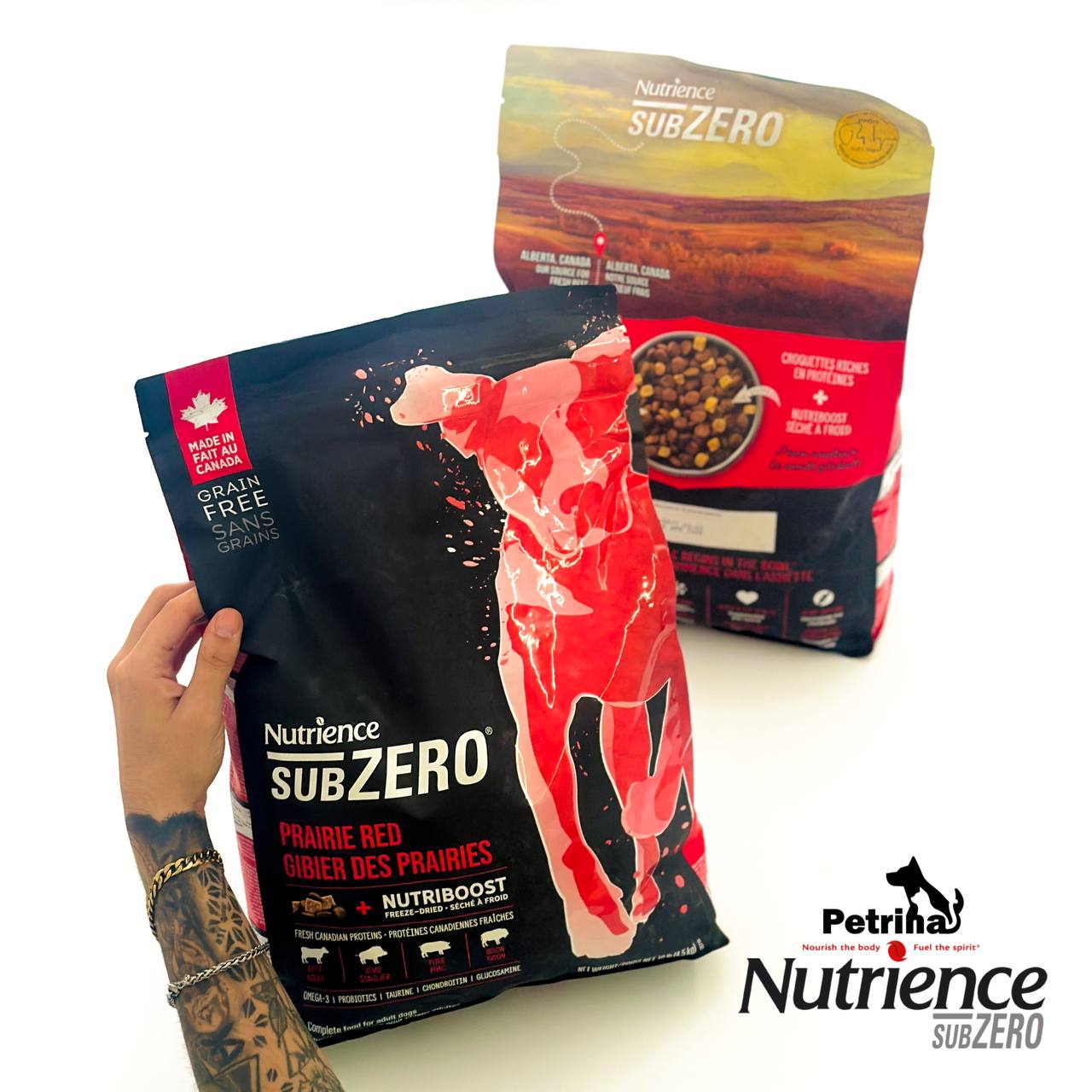 Nutrience Subzero Prairie Red Dog غذای خشک سگ نوترینس مدل سابزیرو گوشت قرمز شکار | تمامی نژادها | بدون غلات | 1/8 و 4/5 کیلو | Nutrience SubZero Nutrience Subzero Prairie Red Dog