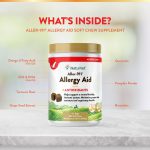 ضد آلرژی سگ طبیعی نچر وت (آمریکایی)| 180 عدد NaturVet® Aller-911® Allergy Aid Soft Chews