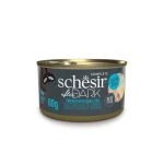 کنسرو گربه SCHESIR Dark فیله مرغ و تخم بلدرچین | 80 گرم  SCHESIR After Dark Chicken With Quail Egg in paté 80g in can Food for adults