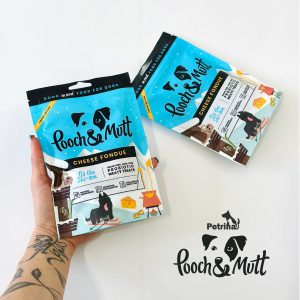 تشویقی سگ پروبیوتیکی Pooch & Mutt | آموزشی (بوقلمون و پنیر چدار) Pooch & Mutt Dog's Christmas Cheese Fondue Meaty Treats