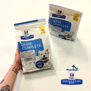 غذای خشک درمانی هیلز سگ درم کامپلیت Derm Complete Hill's PRESCRIPTION DIET | هایپوآلرژیک، حساسیت غذایی و پوستی | نژاد کوچک و مینیاتوری |1 - 6 کیلو