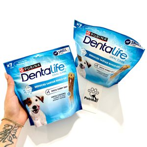 تشویقی دنتال سگ دنتالایف پورینا DentaLife | کاهش جرم و تارتار | مناسب نژاد کوچک (7 تکه)