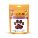 تشویقی سگ (آموزشی) برند پت مانچیز | کم چرب و 100% طبیعی | جگر و مرغ Pet Munchies Liver and Chicken Dog Training Treats 50g