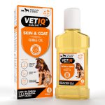 مکمل امگا3 سگ و گربه برند VETIQ | مراقبت از پوست و مو (250 میل) VETIQ® DVetIQ Skin & Coat, 250ml  For Cats & Dogs