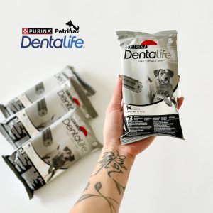 تشویقی دنتال سگ دنتالایف پورینا DentaLife | کاهش جرم و تارتار | سایز بزرگ (۳ تکه) PURINA Dentalife Large 3x