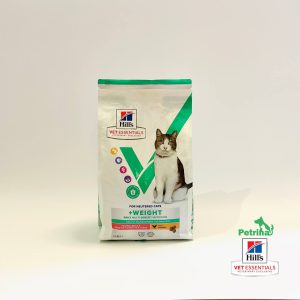 غذای خشک هیلز گربه عقیم شده (مولتی بنفیت) | طعم مرغ | 1/5 کیلو Hill's Vet Essentials Adult Weight Cat Food