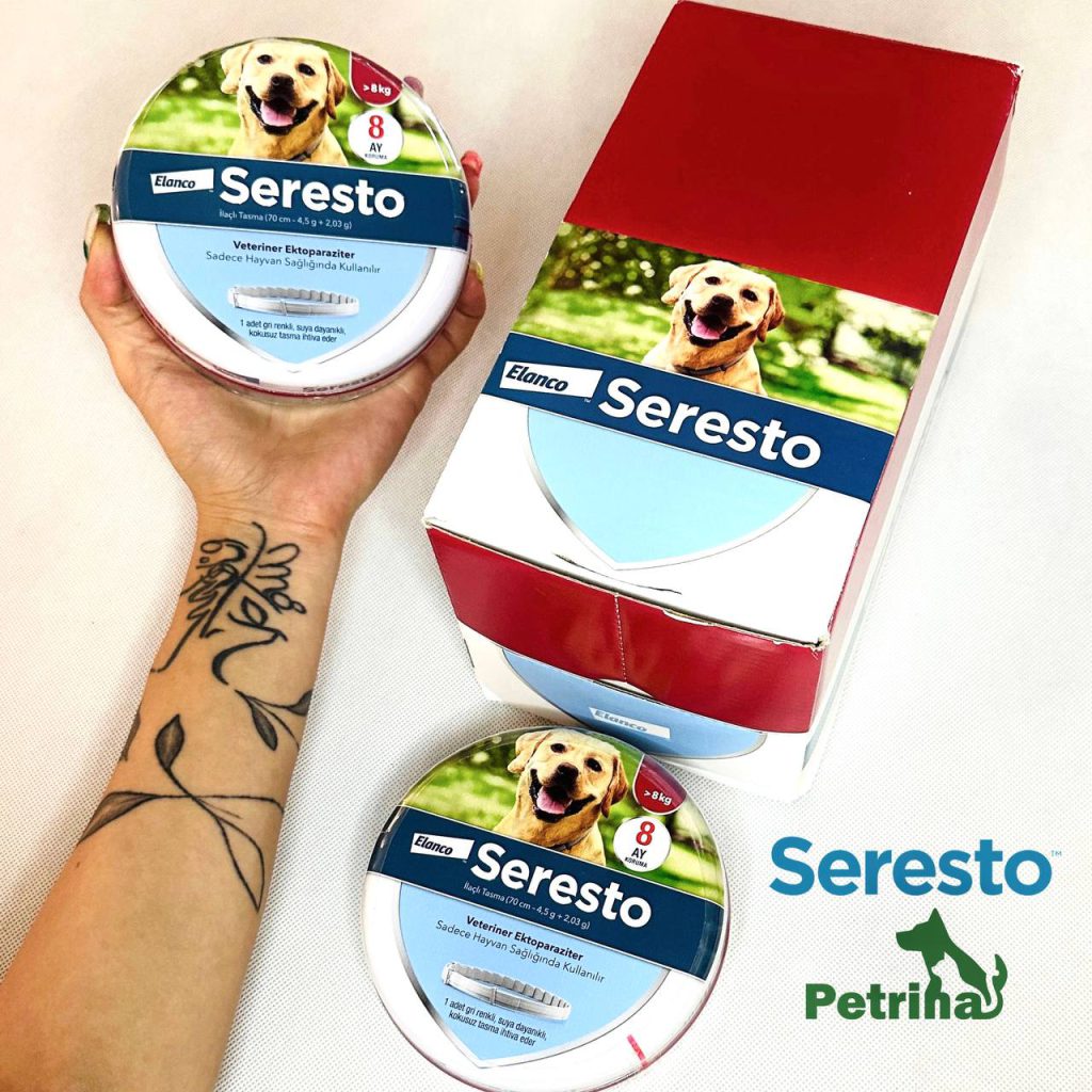 قلاده ضد کک و کنه سگ سرستو سایز بزرگ | Seresto® Flea and Tick Collar for Dogs