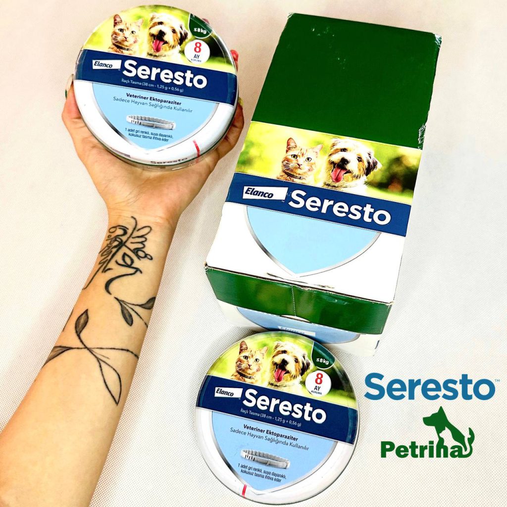 قلاده کک و کنه سگ و گربه سرستو سایز کوچک | Seresto® Flea and Tick Collar Seresto® Flea and Tick Collar for Small Dogs and Cats