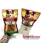 تشویقی دنتال سگ اسمارت بونز با طعم مرغ و سبزیجات (2 تکه بزرگ) | SmartBones Chicken Smart Bones | Chicken Bones 2x