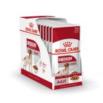 پوچ سگ رویال کنین مدیوم ادالت | 140 گرم Royal Canin Medium Adult Chunks In Gravy Wet food for dogs