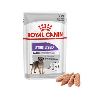 پوچ سگ رویال کنین استرلایزد (عقیم شده) | همه نژادها | 85 گرم Royal Canin Sterilised Loaf