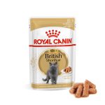 پوچ گربه بریتیش رویال کنین | 85 گرم | British British Shorthair Narrow Chunks In Gravy