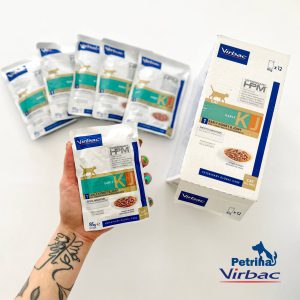 غذای درمانی گربه Kidney & Joint از برند Virbac | تقویت مفاصل و کلیه | طعم خوک و مرغ | 85 گرم