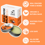 بالم محافطتی پنجه و بینی سگ برند انگلیسی DOGS LIFE | مرطوب کننده و ترمیم کننده قوی DogsLife Protective Paw and Nose Balm