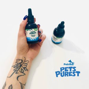 قطره آرامش بخش و ضد استرس طبیعی سگ و گربه برند Pets Purest (انگلیسی) Pets Purest Calming Drops | 50ml