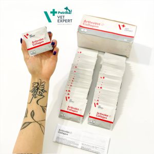 آرتروت کلاژن تقویت کننده مفاصل و غضروف سگ و گربه (ساشه ای) برند وت اکسپرت VetExpert ARTHROVET COLLAGEN