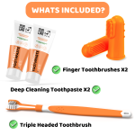کیت خمیردندان و مسواک سگ برند انگلیسی OurDogsLife OurDogsLife Dog Toothpaste and Toothbrush Set