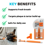 کیت خمیردندان و مسواک سگ برند انگلیسی OurDogsLife OurDogsLife Dog Toothpaste and Toothbrush Set